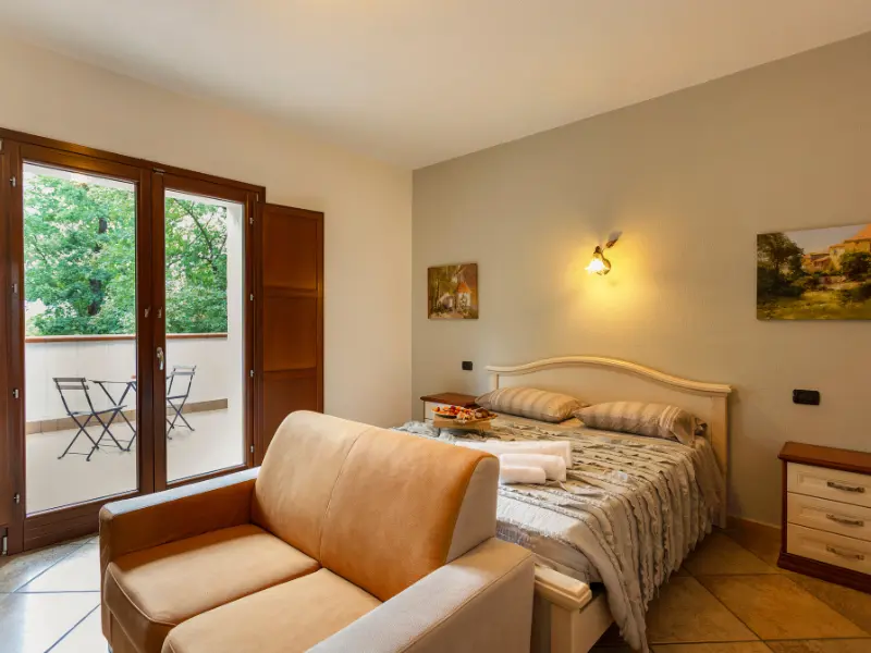 Rustic furnishing farmhouse rooms Campania