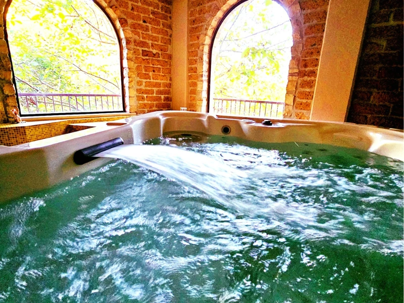 Hot tub wellness center