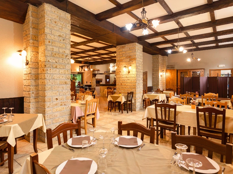 Rustic dining room for May 1st lunch