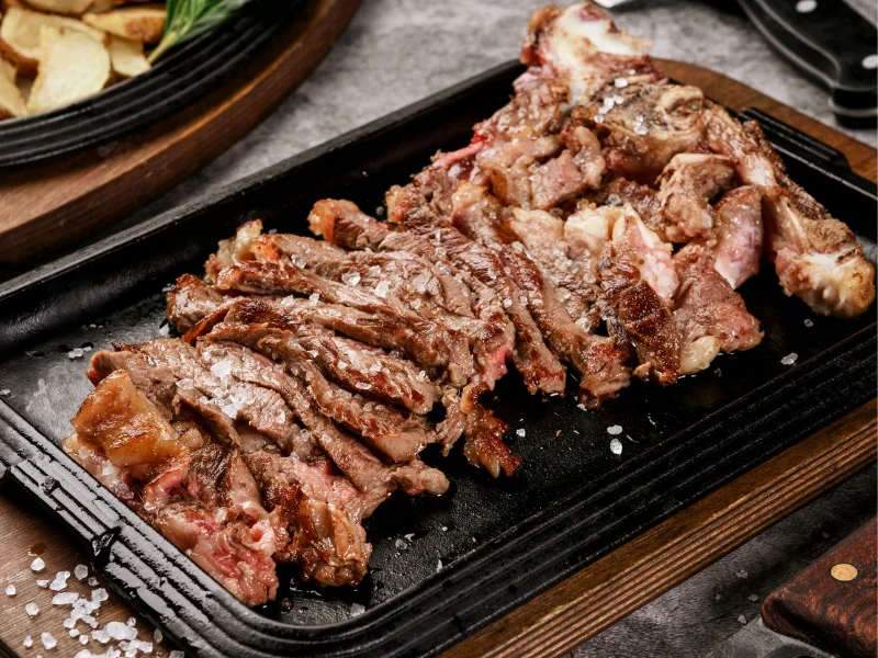 Veal steak