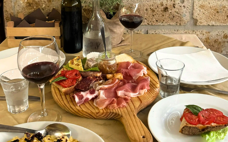 Piatti cucina contadina premiata Borghese