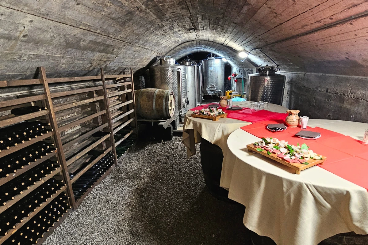 Cantina - Aperitivo con vino naturale Vigilia Natale