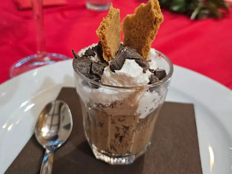Dettaglio dolci di fine anno in agriturismo Campania