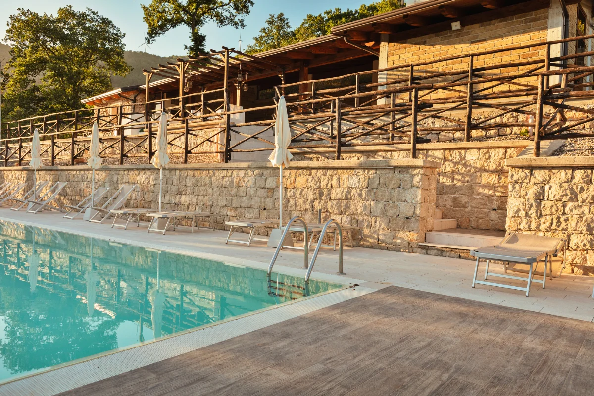 Piscina panoramica - Tramonto